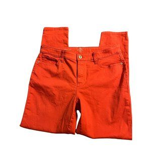 St. John's Bay Women's Skinny Jeans - Bold Orange